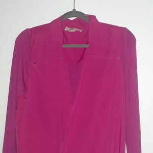 Michael kors magenta top